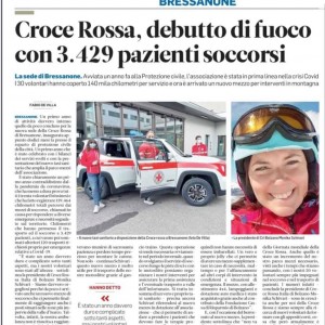 Croce Rossa, debutto di fuoco con 3.429 pazienti soccorsi