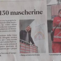 17/03/2020 - Alto Adige - Xiache dona 150 mascherine