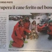 18/02/2019 - Alto Adige - Recupera il cane ferito nel bosco